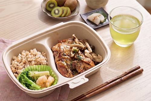 栄養バランスを計算した特製ダイエット弁当