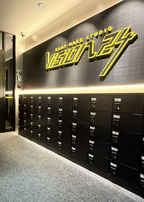 シューズロッカー（VISION 24 六本松店の設備）