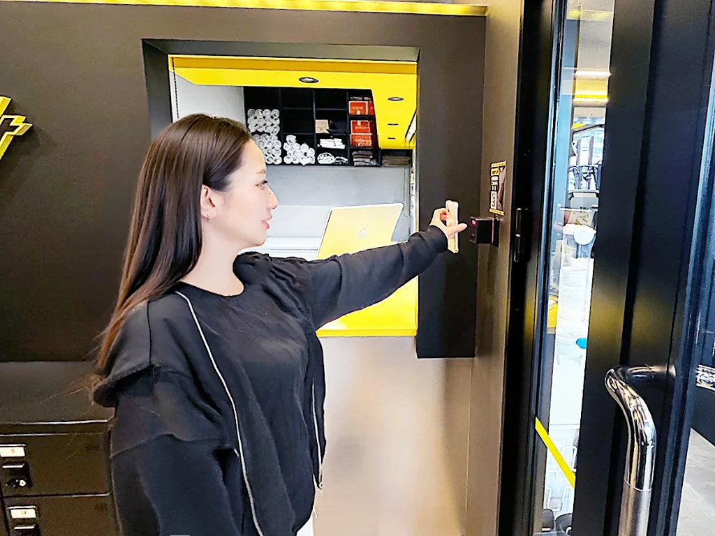 VISION24六本松店のセキュリティ