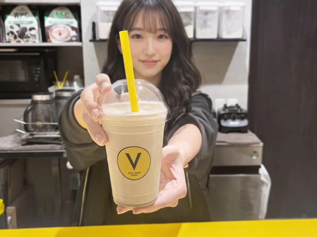 VISION24六本松店のプロテインフラッペ