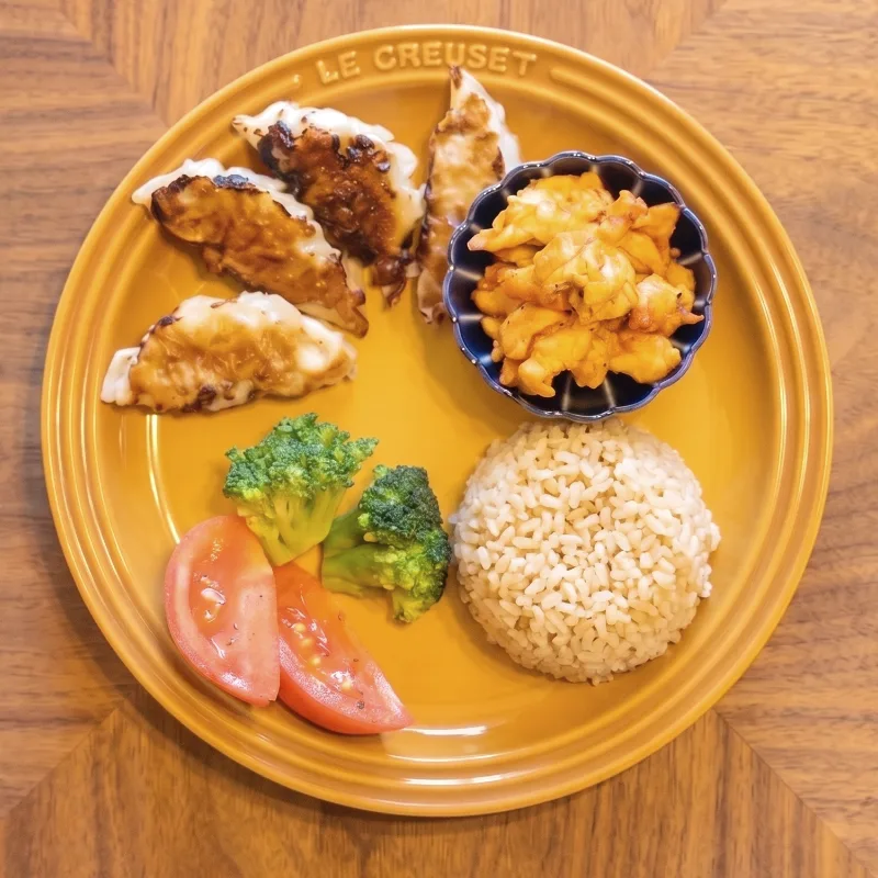 ヤセタイナラのエビ餃子弁当