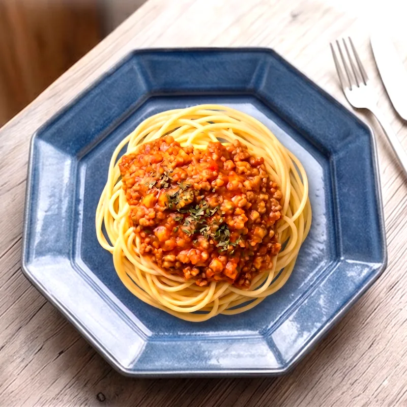 ヤセタイナラの鶏胸肉のボロネーゼ